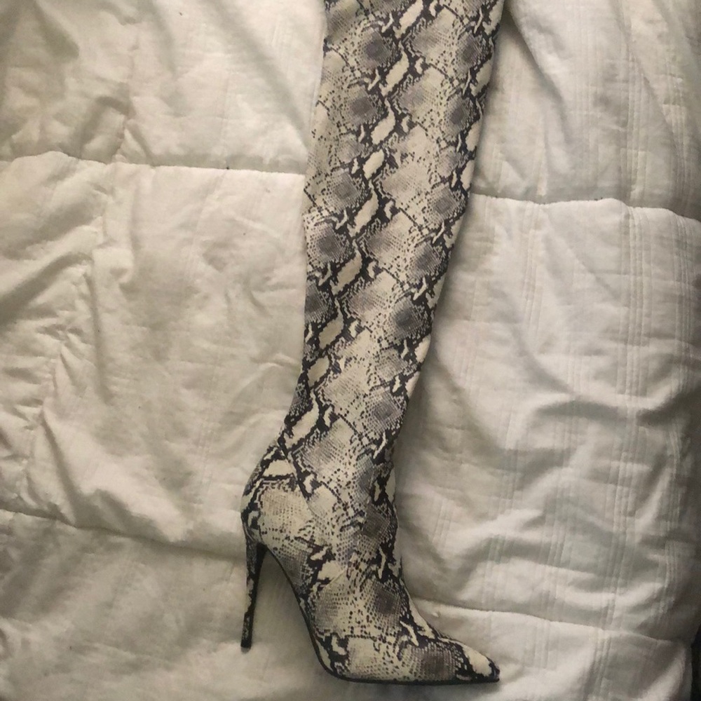 Thigh high boots